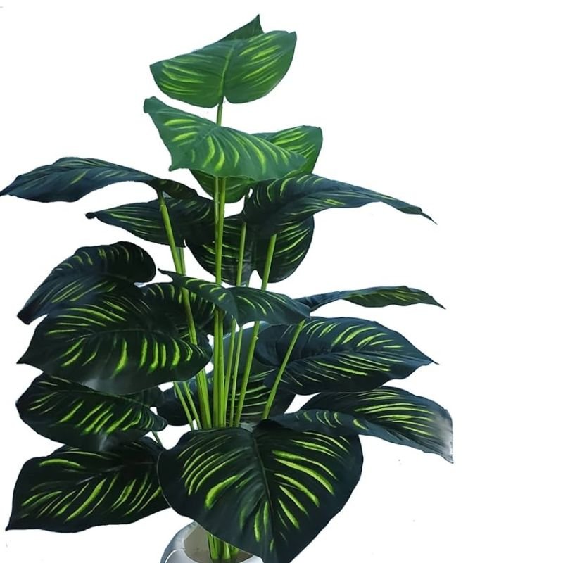 Artificial plant decor 18 leaves/Home/home/office/indoor/outdoor without pot