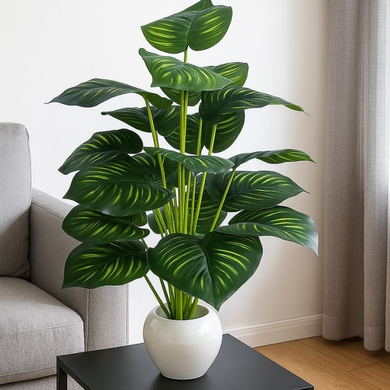 Artificial plant decor 18 leaves/Home/home/office/indoor/outdoor without pot